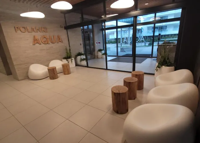 Lägenhet Polanki Aqua Deluxe Nielimitowany Dostep Do Basenow Darmowy Parking Kołobrzeg