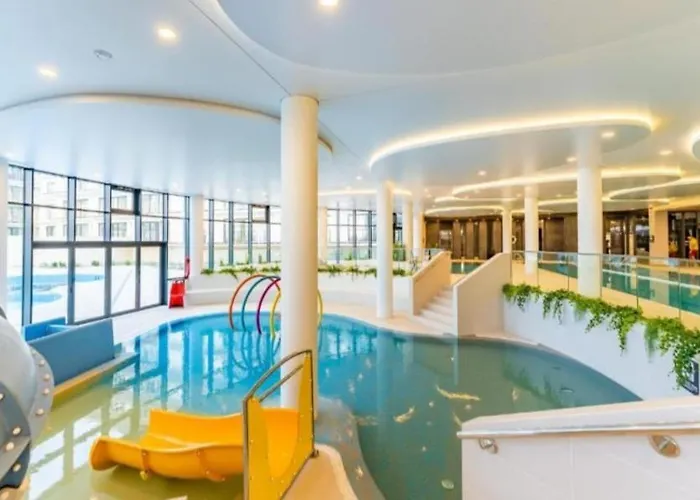 Lägenhet Polanki Aqua Deluxe Nielimitowany Dostep Do Basenow Darmowy Parking